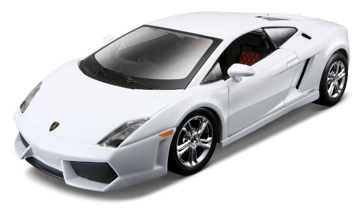 MAISTO LAMBORGHINI GALLARDO LP 560-4 BIAŁY 1:24 DO SKŁADANIA 39291