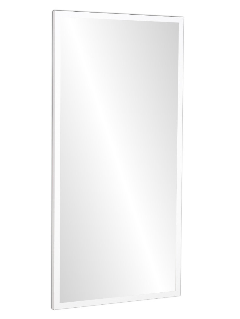 Lustro Profilmat w ramie WĄSKIEJ BIAŁEJ 105X55cm PREMIUM