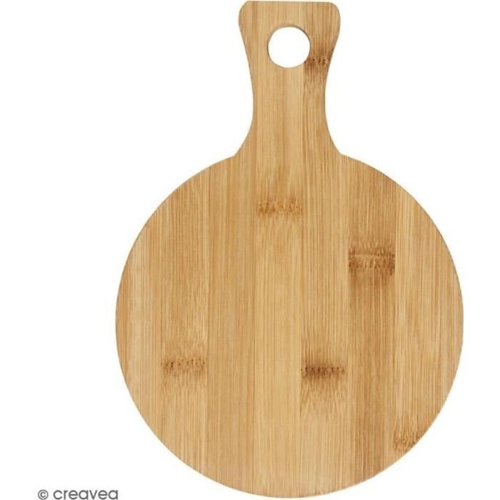 Deska do krojenia z bambusa - Impregnowana naturalnym olejem - 24 x 17 cm