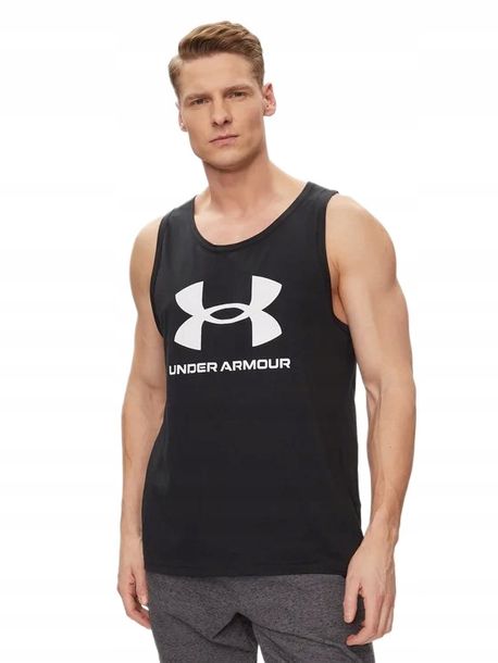 Koszulka Męska Under Armour Bez Rękawów Top Tshirt Siłownia 1382883 R. Xxl