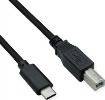 Kabel USB Roline ROLINE USB 2.0 Typ C Kabel C - B ST/ST schwarz 3m