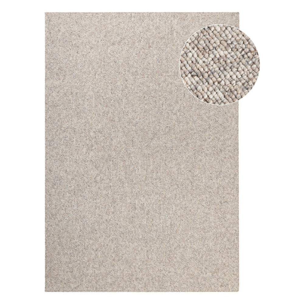 Szarokremowy dywan odpowiedni do prania 160x230 cm Rocco Dark Cream – Elle Decoration