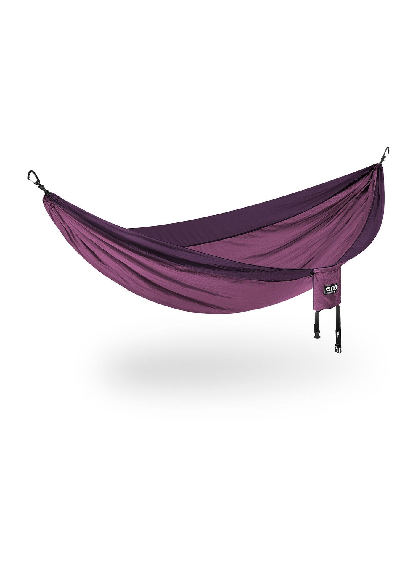 Hamak rowerowy ENO SingleNest Hammock - berry/plum