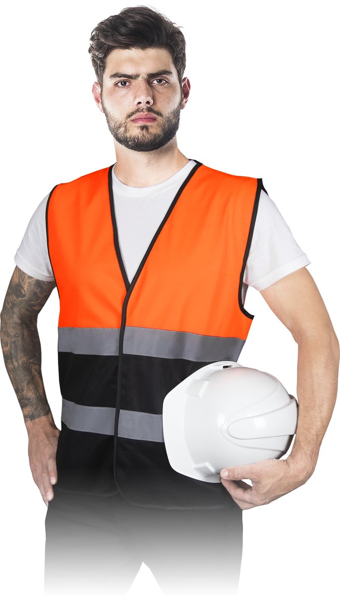 Kamizelka ostrzegawcza Reis DOUBLE PB r. 2XL