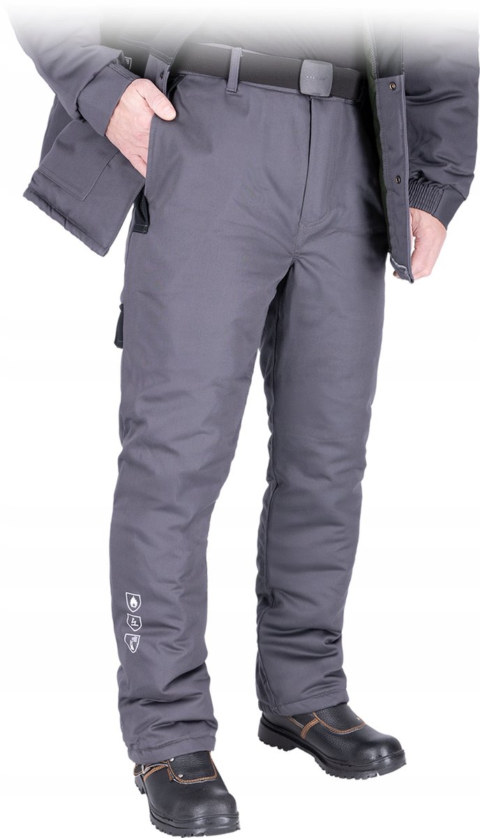 Spodnie do pasa, trudnopalne, chemoodporne Reis WINSAFE-T SB r. 62