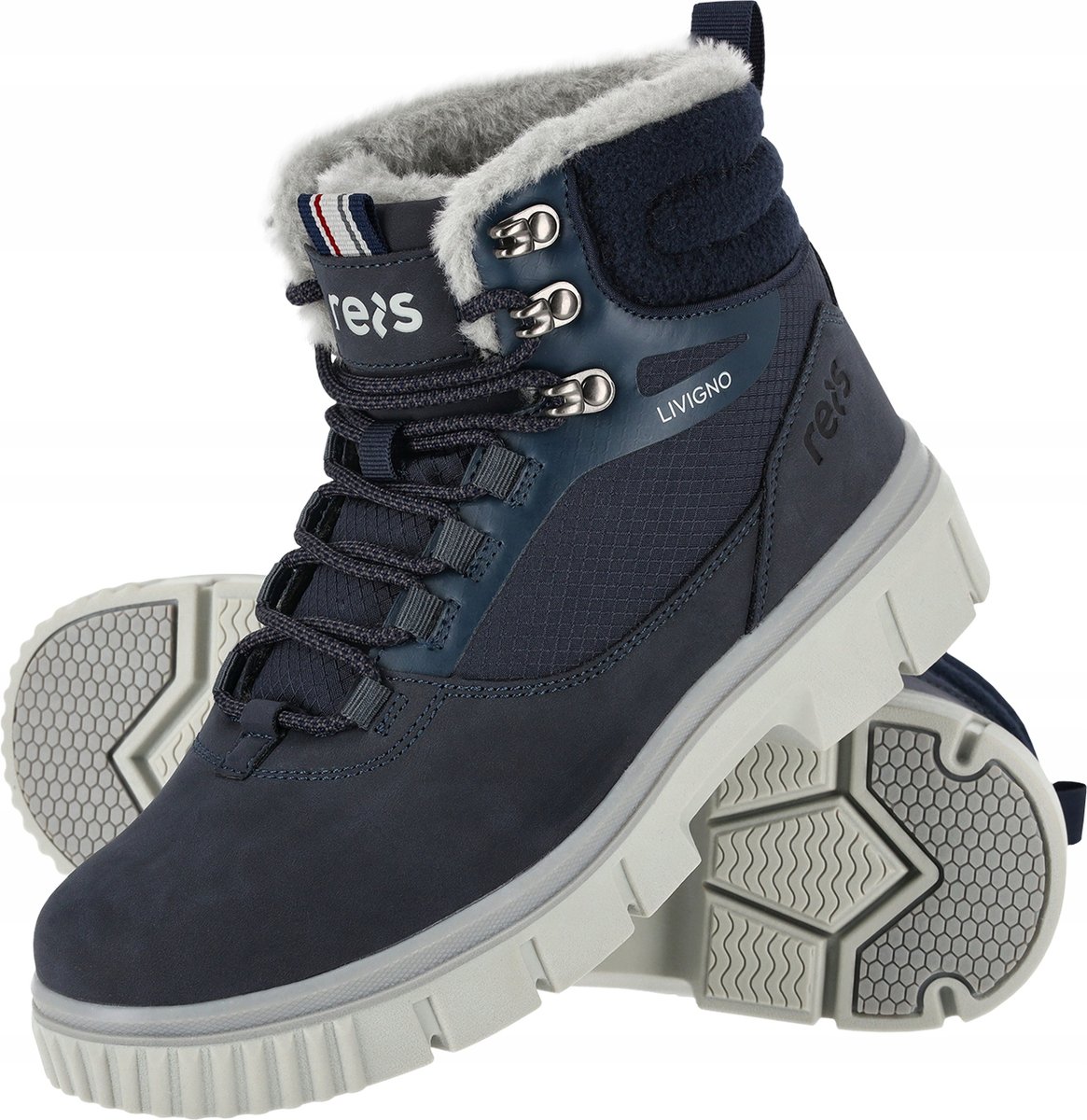 Trzewiki zimowe, ocieplane, damskie Reis LIVIGNO G r. 36