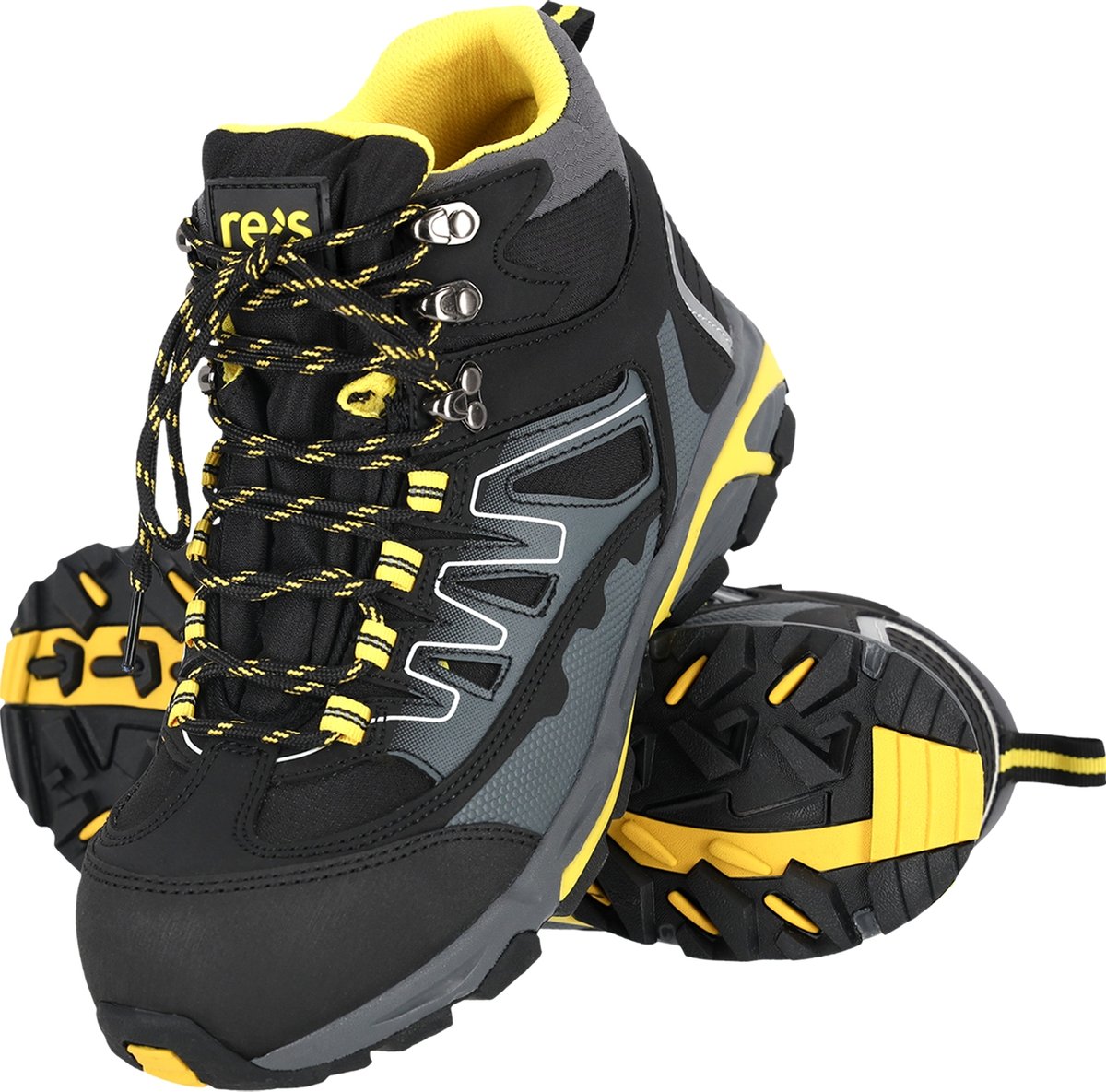 Buty bezpieczne, trzewiki z mikrofibry Reis RAD-T BSY r. 47