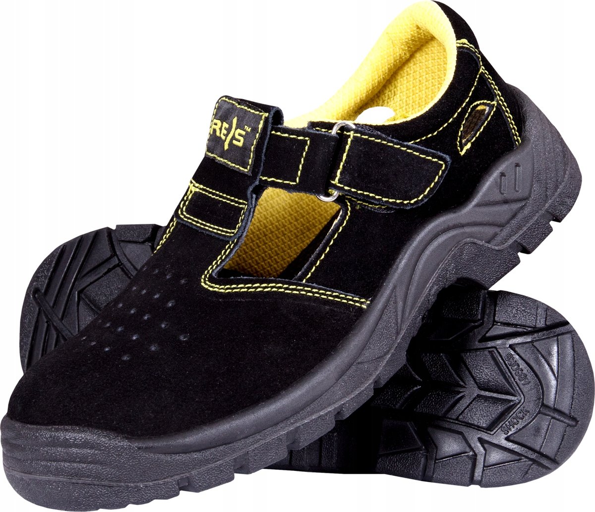 Buty zawodowe, sandały YESBLK-S-S1 BY r. 40