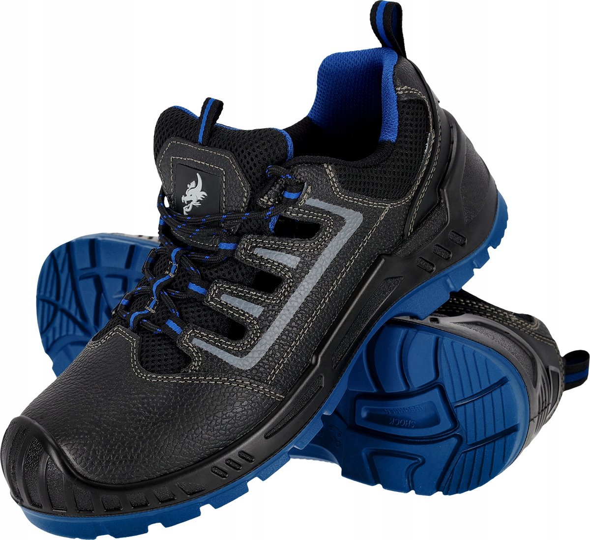 Buty bezpieczne, sandały ze skóry Reis TITANBLUE_S BN r. 40