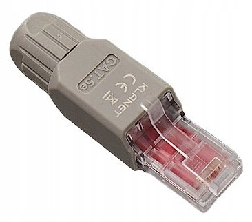Wtyk RJ45 8p8c UTP kat 5e AWG 22-26 beznarzędziowy