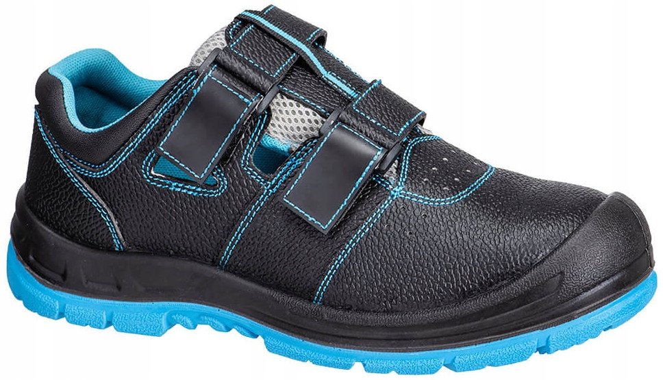Buty bezpieczne, sandały S1P Portwest FS70 BKB r. 39