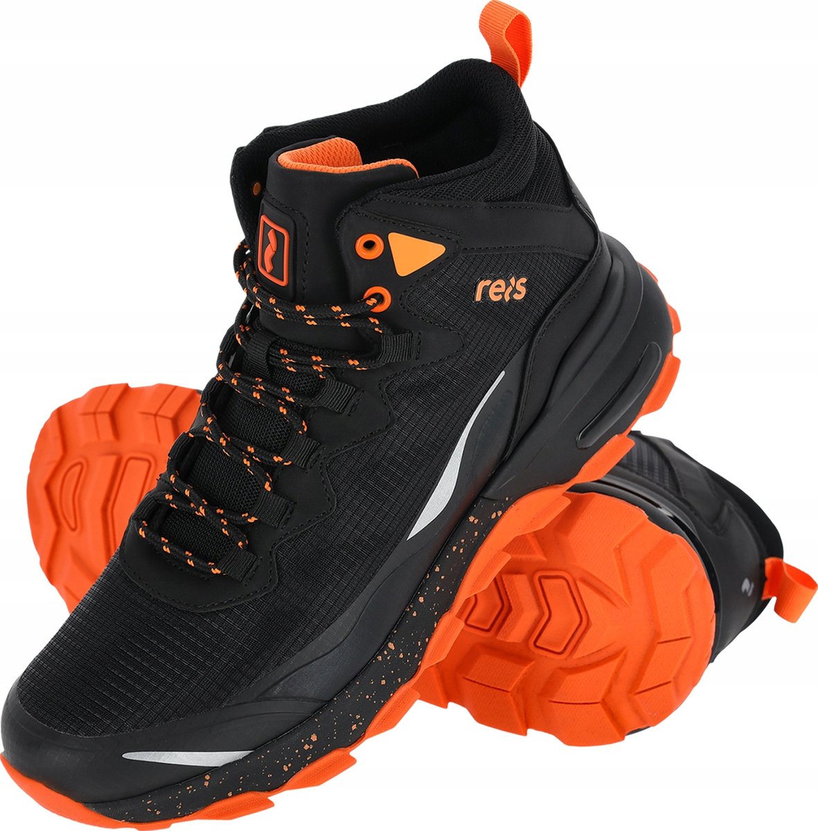 Trzewiki męskie z tkaniny oxford i PU Reis TRAX BP r. 42