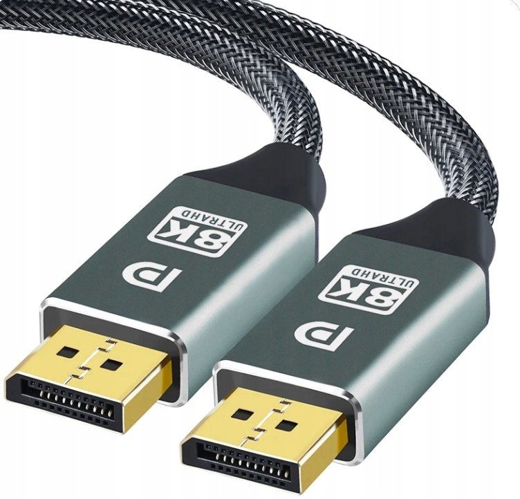 KABEL PRZEWÓD DisplayPort 1.4 DP 8K 4K 144Hz 5M