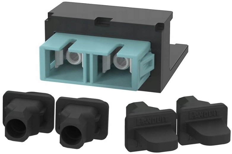 PANDUIT Adapter wielomodowy SC duplex OM3 MINI-COM