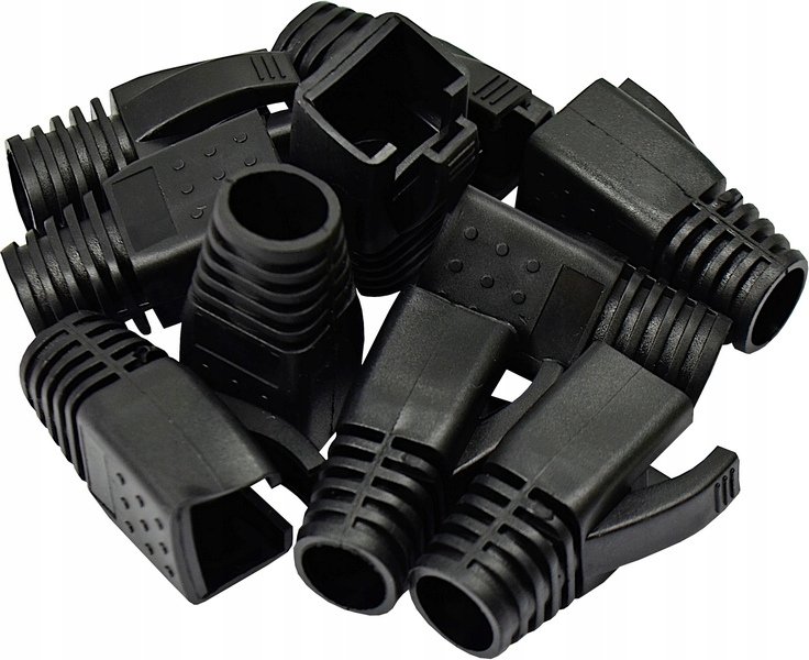 Osłonka osłona odgiętka do wtyku RJ45 kat.6a 7 8