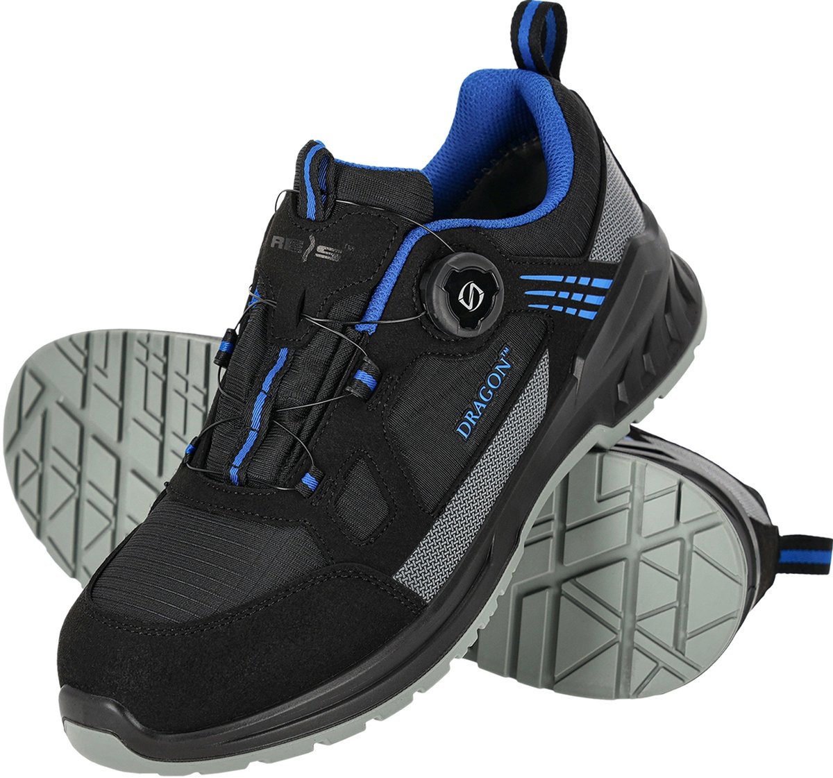Buty bezpieczne, półbuty Reis STRIAL BN r. 42