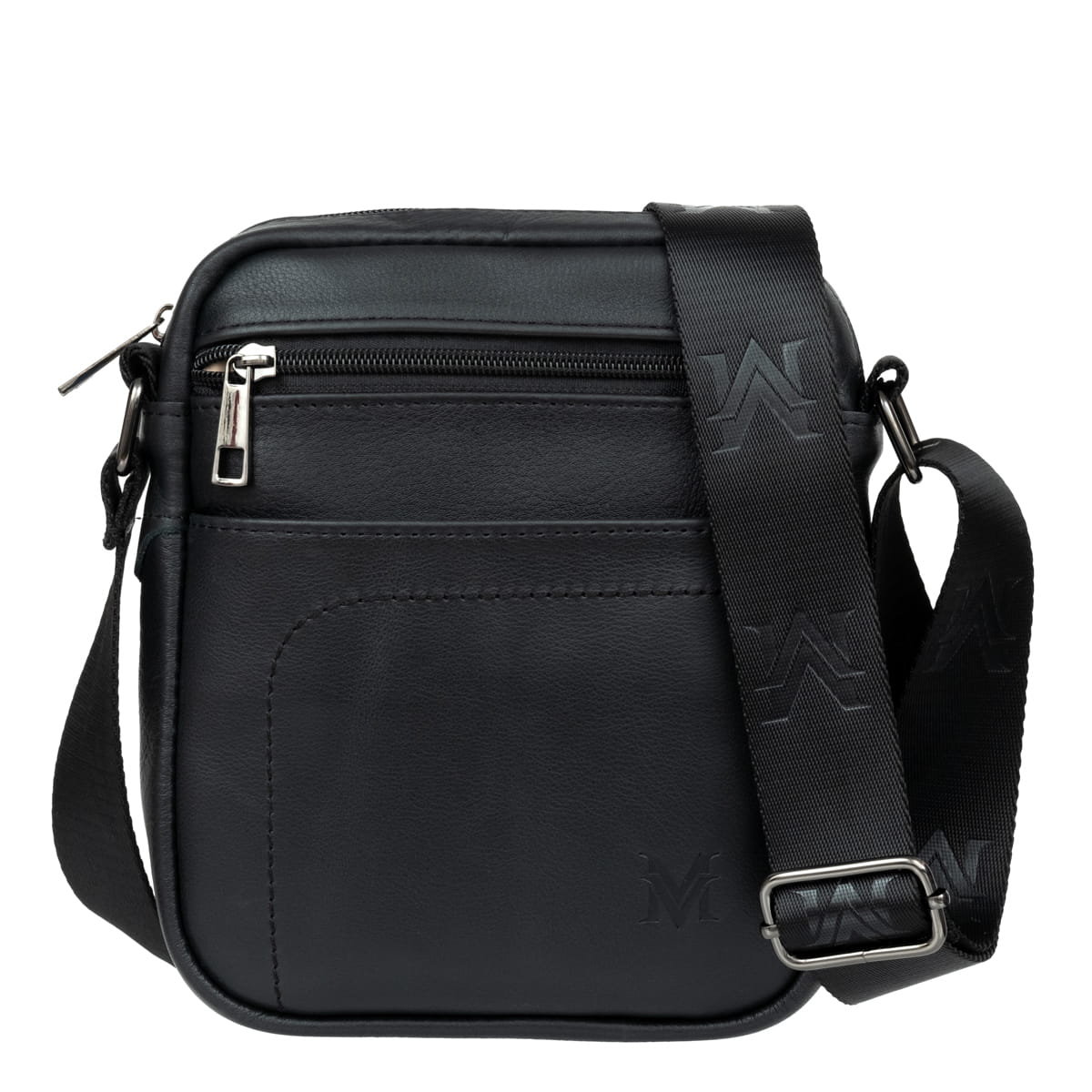 Mała Torba Męska Skórzana VerMari Forza Czarna