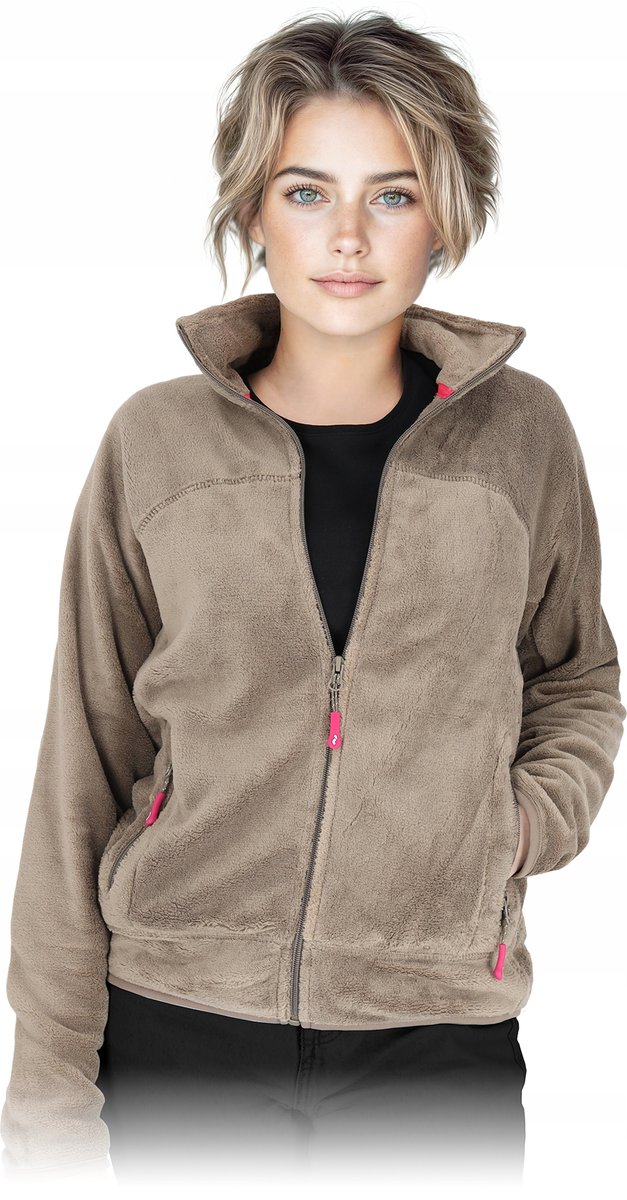 Bluza ocieplana z polaru, damska Reis POLSHEEP BE r. XL
