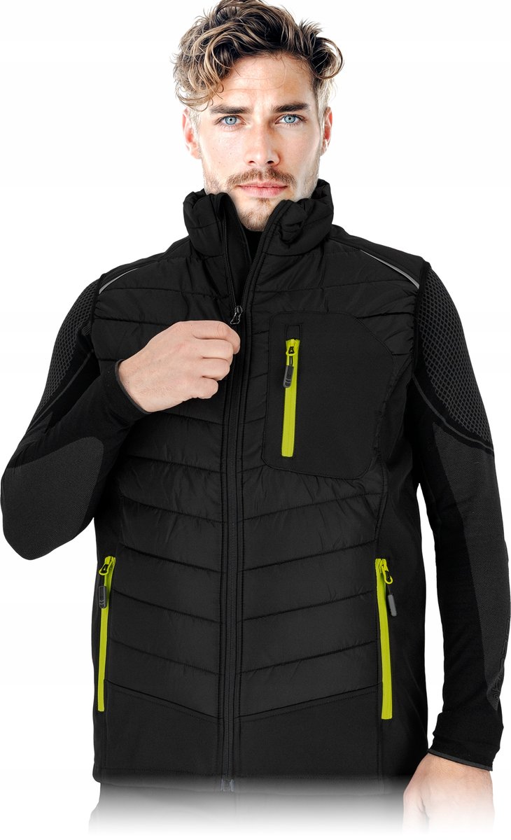 Kamizelka ocieplana, pikowana, męska LH GRANDE-V B r. 3XL