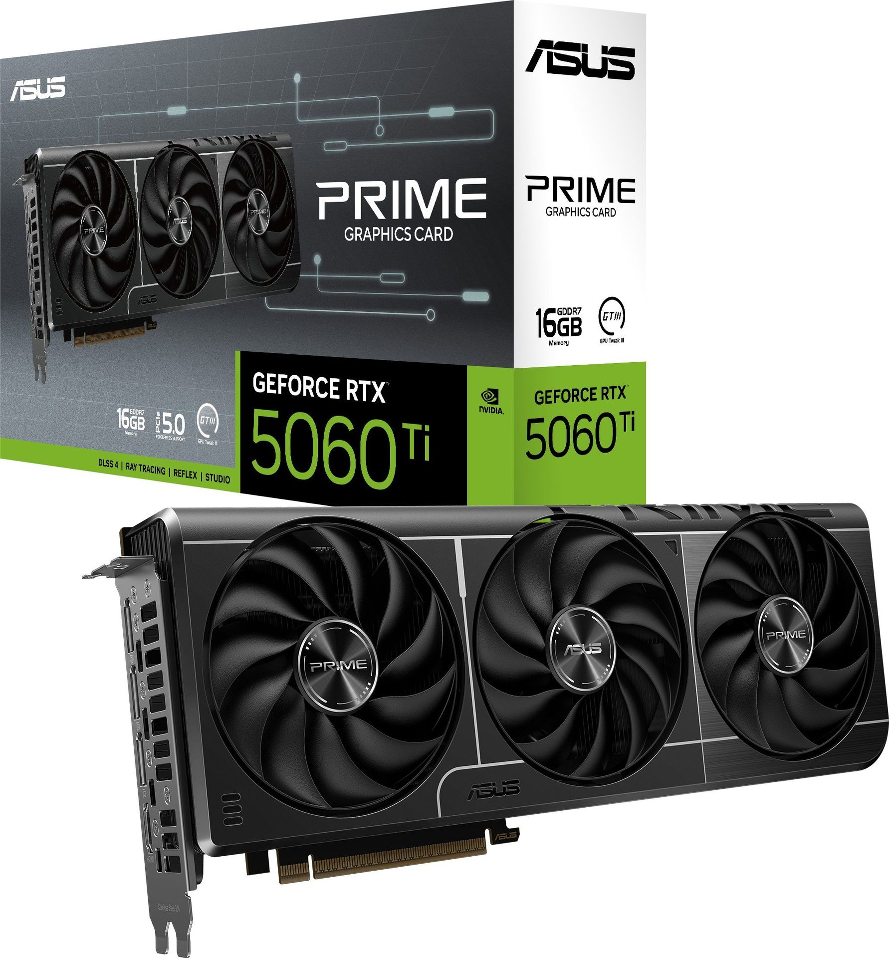 Asus Prime GeForce RTX 5060 Ti 16GB GDDR7 DLSS4 PRIME-RTX5060TI-16G
