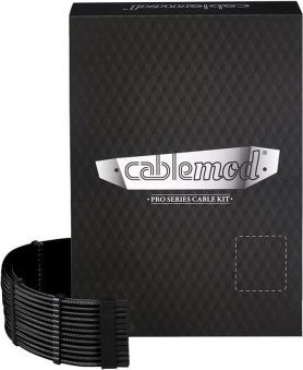 CableMod CableMod C-Series PRO ModMesh 12VHPWR Cable Kit for Corsair RM, RMi, RMx Black Label - black