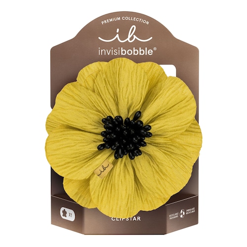 Invisibobble - Clipstar Premium Bloom - Klamra Do Włosów - Clipstar Premium Bloom Honey - Dla Kobiet