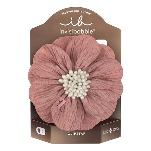 Invisibobble - Clipstar Premium Bloom - Klamra Do Włosów - Clipstar Premium Bloom Rose - Dla Kobiet