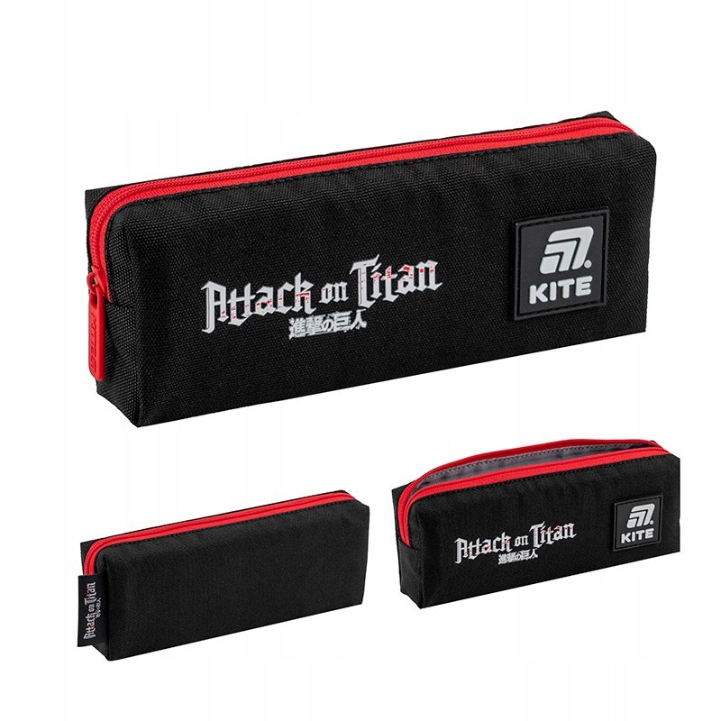 Piórnik saszetka szkolny dla dzieci dla chłopców ATTACK on TITAN Kite