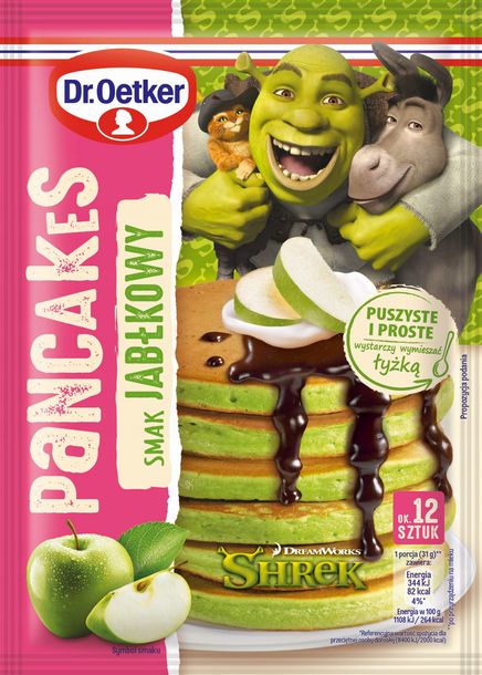 Dr. Oetker Pancakes smak jabłkowy 165 g
