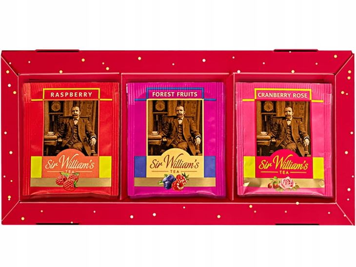 Sir William's Herbata Bombonierka 15 tb owocowe