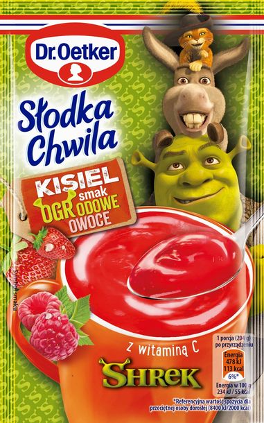 Dr. Oetker Słodka Chwila Kisiel smak ogrodowe owoce 29 g