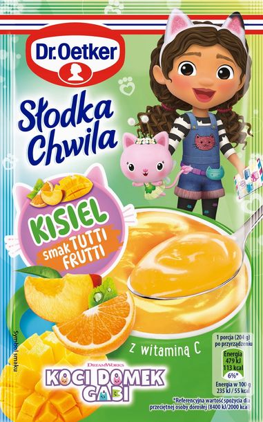 Dr. Oetker Słodka Chwila Kisiel smak tutti frutti 29 g