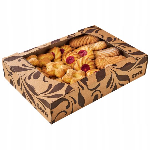 SOFIO Ciastka Kruche MIX Trzy Rodzaje Kruchych Ciastek Pyszne 550g