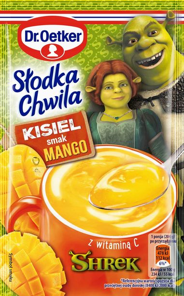 Dr. Oetker Słodka Chwila Kisiel smak mango 29 g