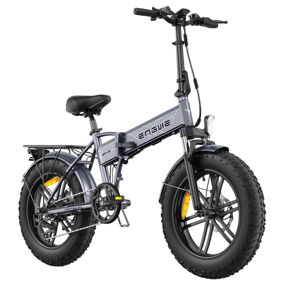 ENGWE EP-2 Boost Folding Electric Bike 250W Motor 48V 13Ah Battery 20*4 0 inch Fat Tires 25km/h Max Speed 120km Range Fro