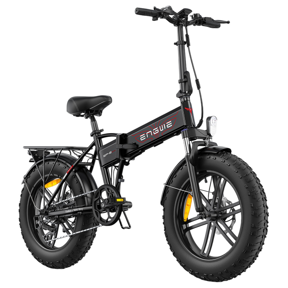 ENGWE EP-2 Boost Folding Electric Bike 250W Motor 48V 13Ah Battery 20*4 0 inch Fat Tires 25km/h Max Speed 120km Range Fro