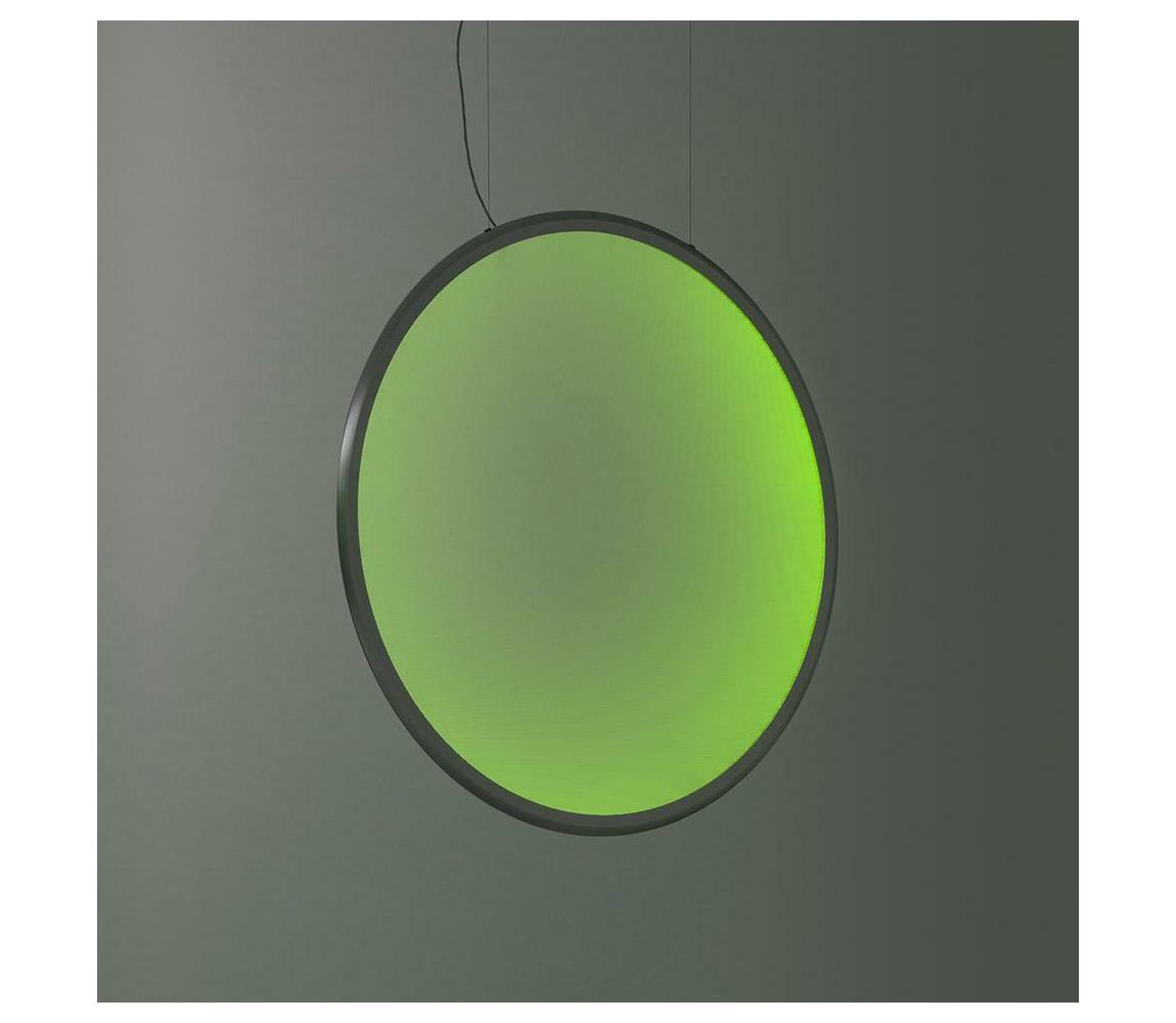 Artemide 1993310APP-LED RGBW Ściemnialny żyrandol na lince DISCOVERY LED/59W/230V antracyt