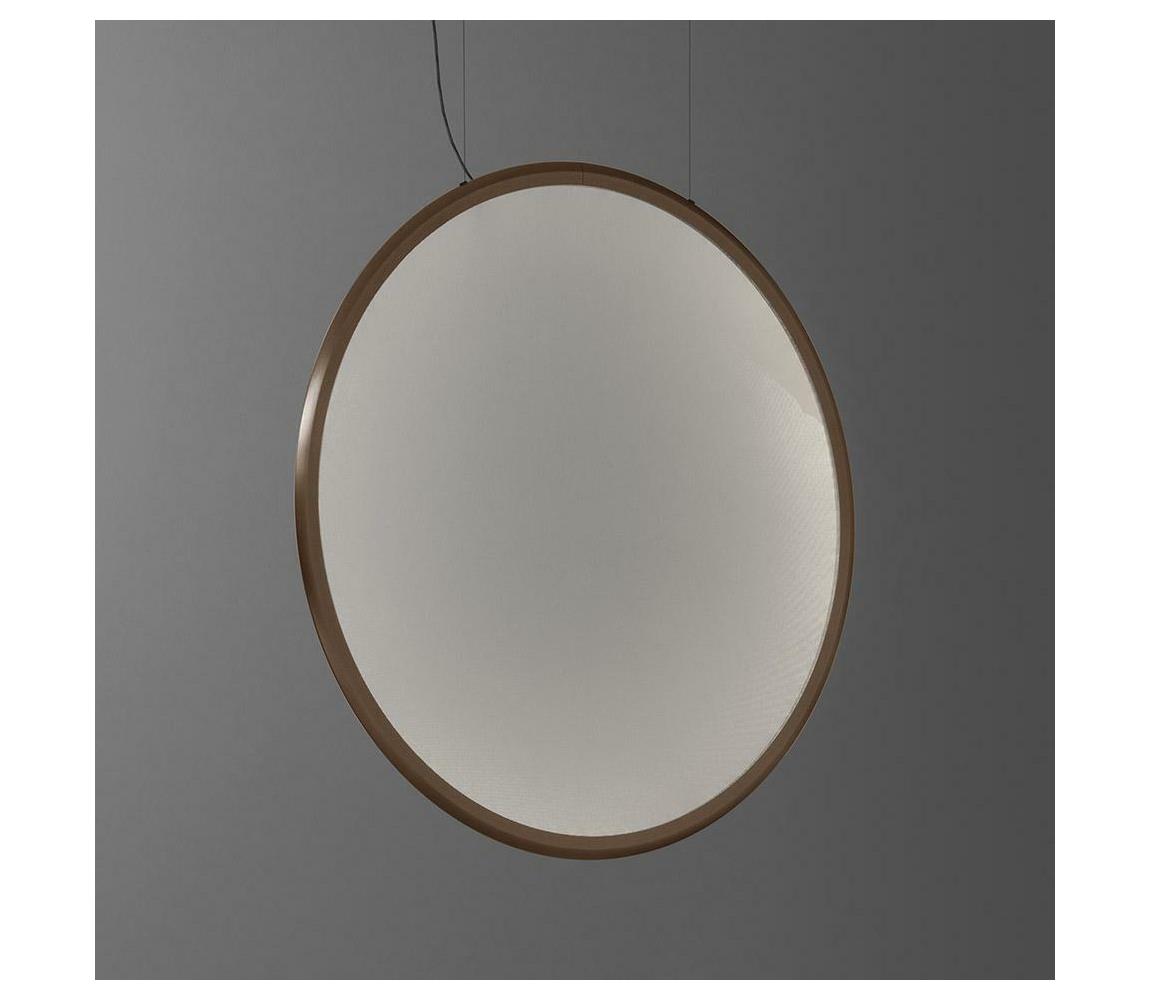 Artemide 1994060APP-LED Ściemnialny żyrandol na lince DISCOVERY LED/80W/230V 3000K brąz