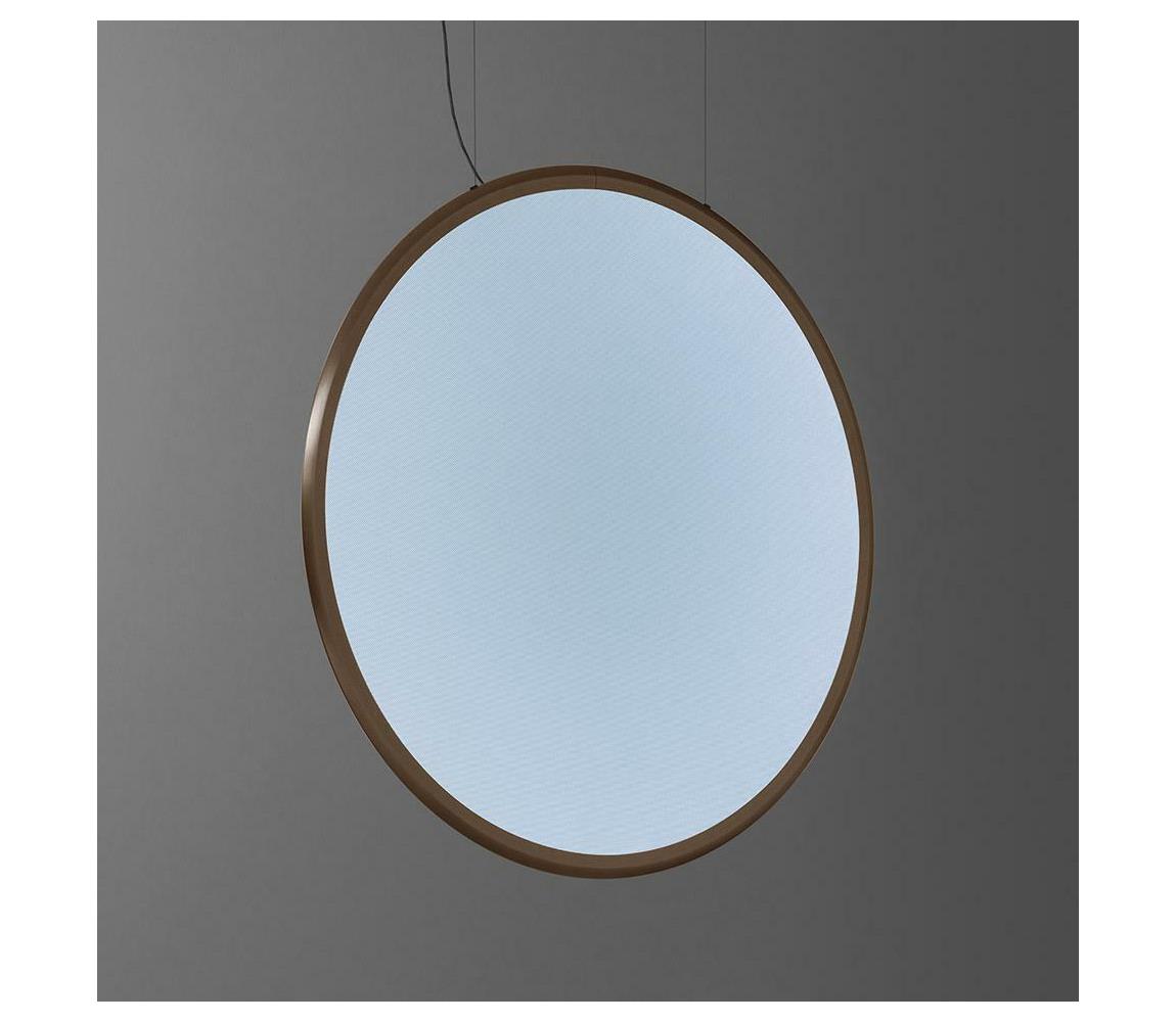 Artemide 1994260APP - LED Ściemnialny żyrandol na lince DISCOVERY LED/84W/230V brąz