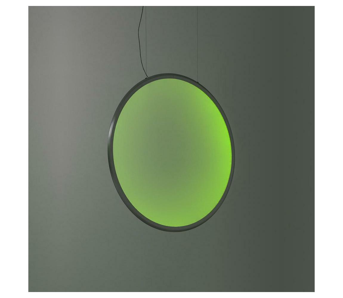 Artemide 1992310APP-LED RGBW Ściemnialny żyrandol na lince DISCOVERY LED/42W/230V antracyt