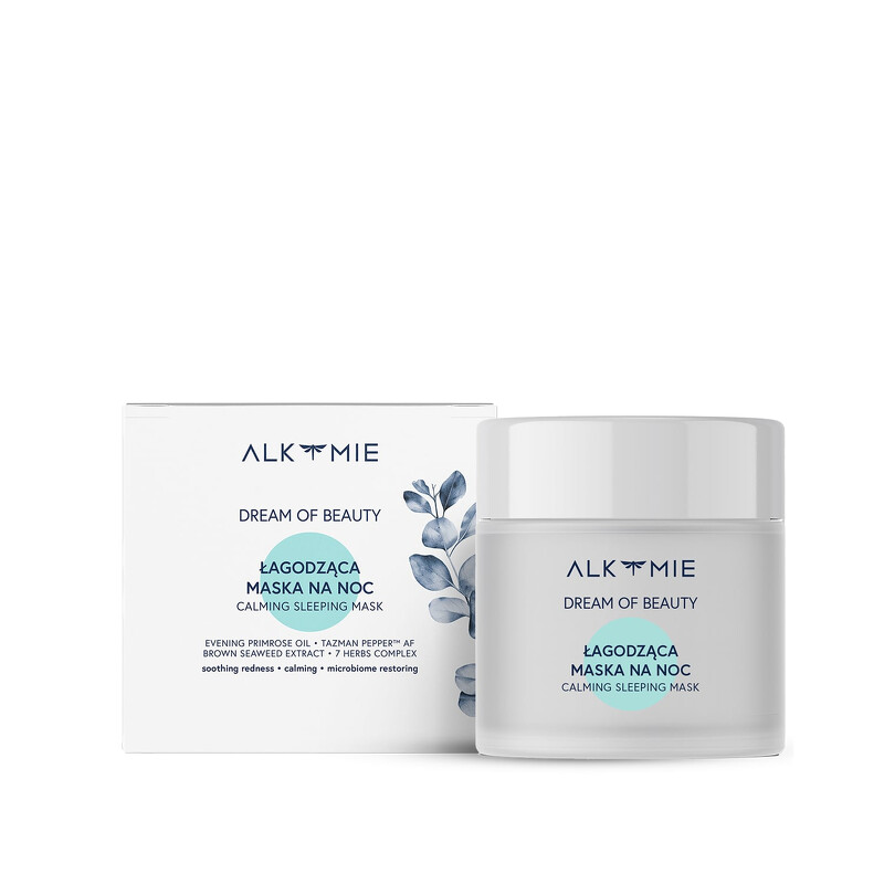 Alkmie Dream of Beauty Łagodząca Maska na Noc 60ml