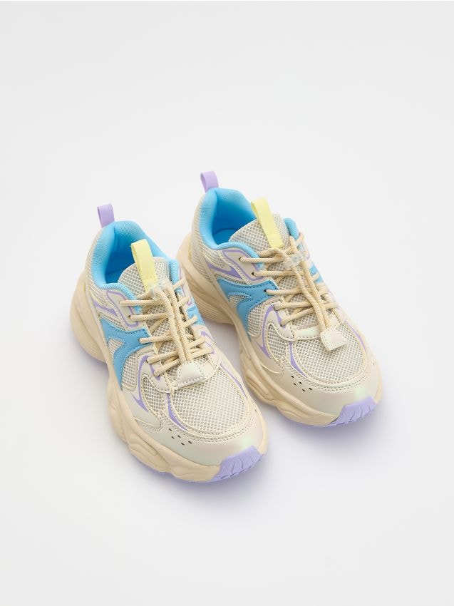 Reserved - Sneakersy ze stoperem - biały