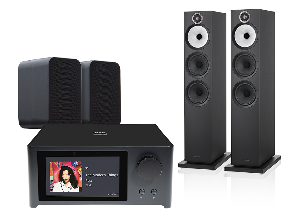 NAD C 700 V2 + 603 S3 + Pulse Flex 2i