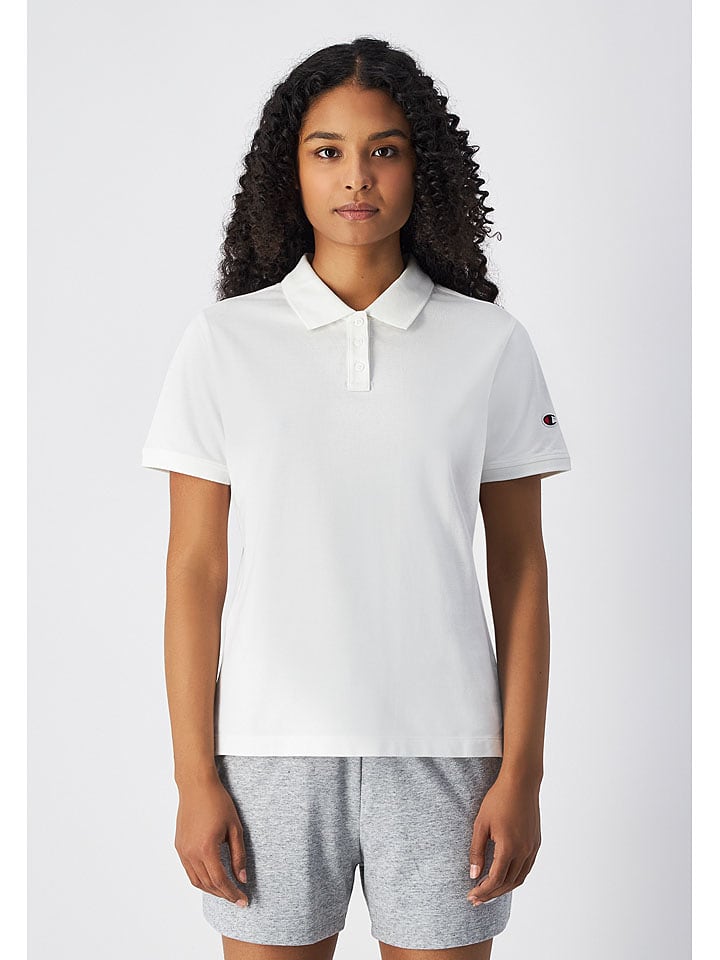 Champion Koszulka polo w kolorze białym