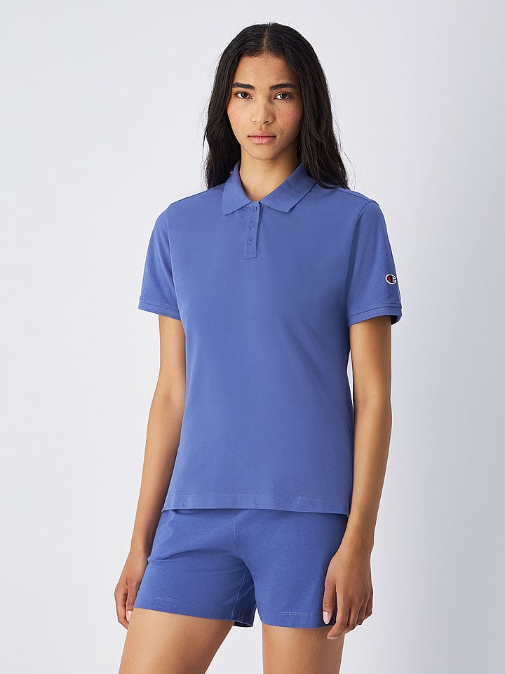Champion Koszulka polo w kolorze niebieskim