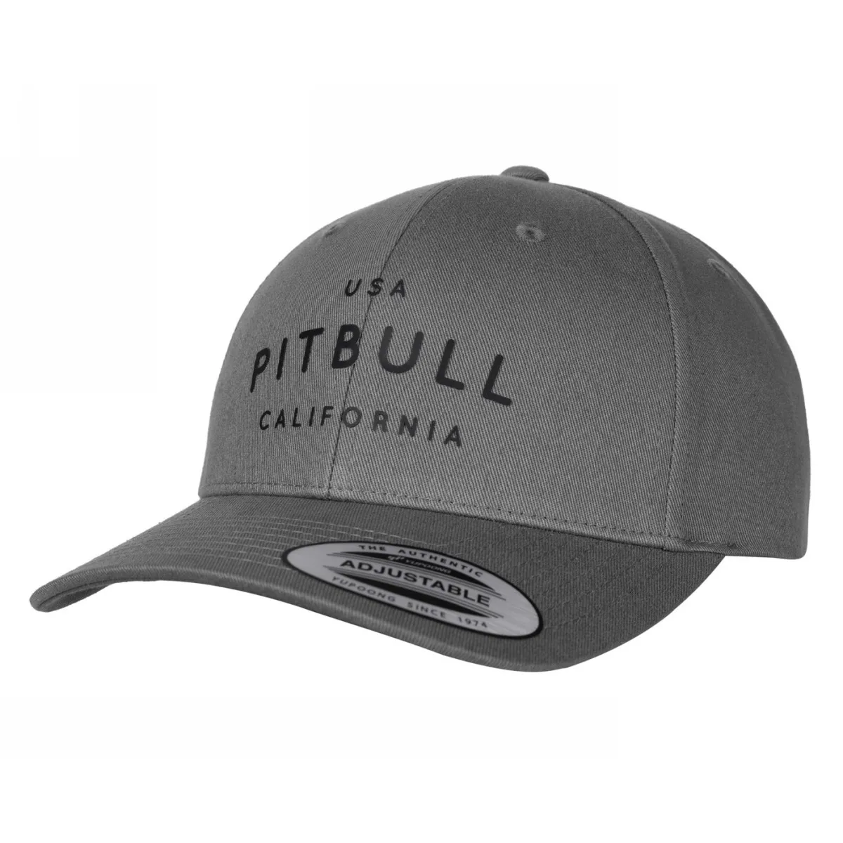 Czapka PITBULL Snapback USA Cal Classic Low Profile '25 - Grafitowa
