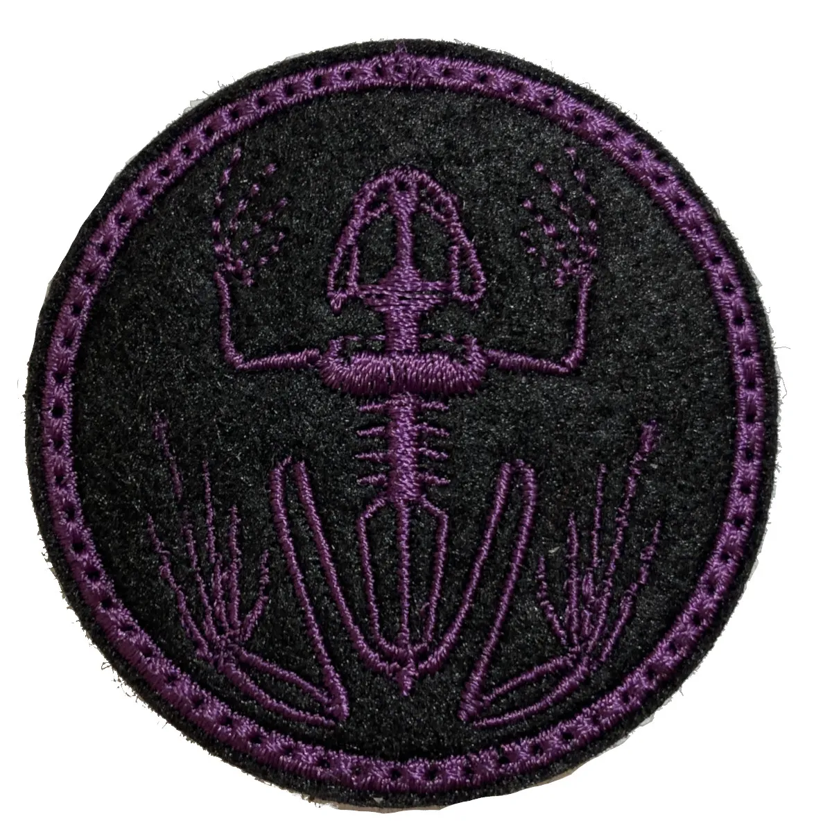 Patch NS Bonefrog Mini 52mm x 52mm Purple fioletowa żaba