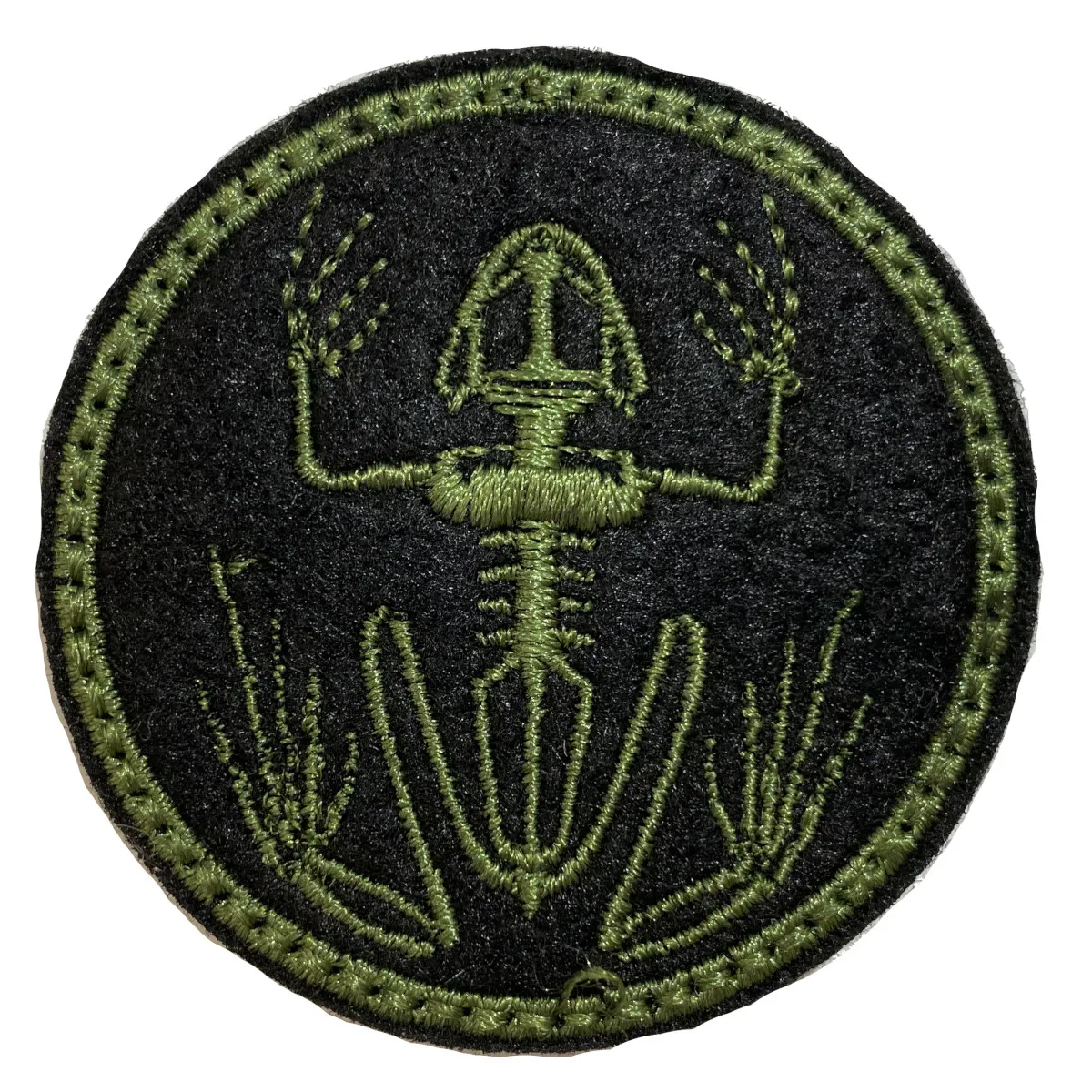 Patch NS Bonefrog Mini 52mm x 52mm Green zielona żaba