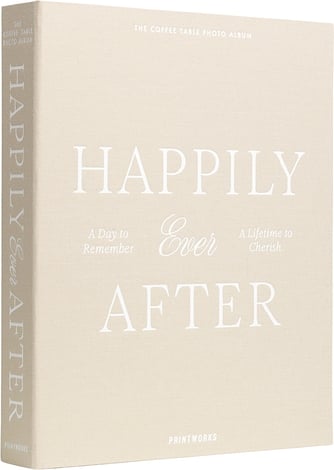 Album na zdjęcia Printworks Happily Ever After duży beżowy