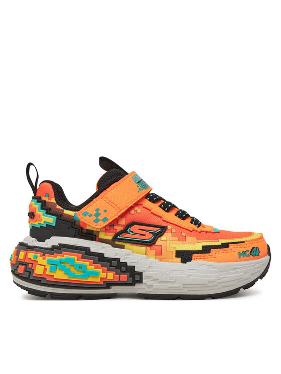 Skechers Sneakersy Mega-Craft 4K- 402160L/ORBK Pomarańczowy